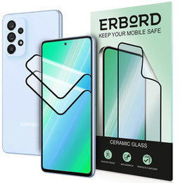 2x Szkło Hybrydowe Ceramic ERBORD do Samsung Galaxy A72 4G/5G