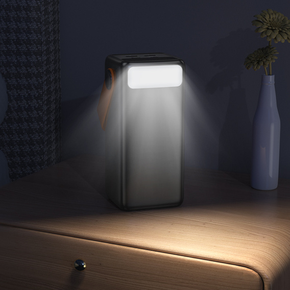 Borofone Power Bank 50000mAh BJ66A Magnifico - 2xUSB + Typ C - QC 3.0 22,5W + PD 20W - czarny