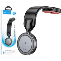 Uchwyt do telefonu z ładowaniem indukcyjnym 15W – HOCO HW29 MagSafe, czarny