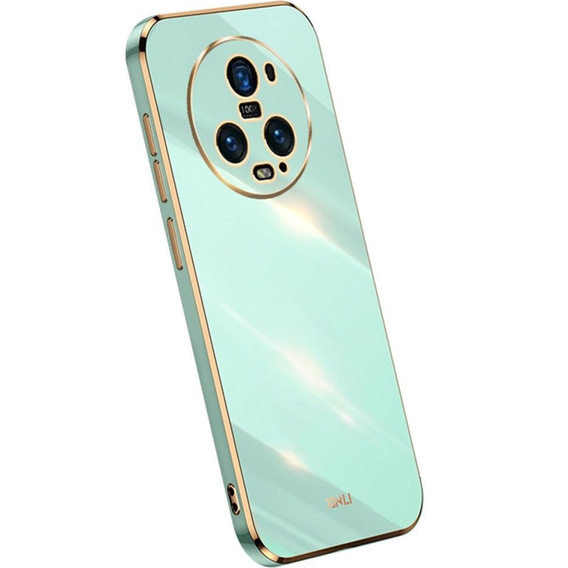 Etui do Honor Magic 5 Pro, Glamour CamShield, miętowe