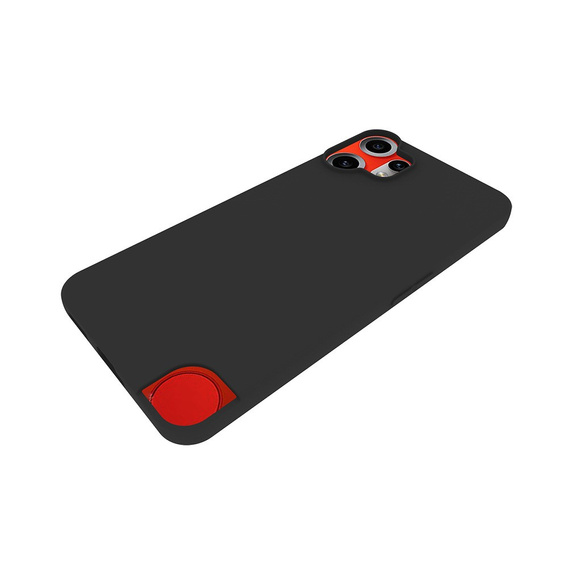 Matowe etui TPU do Nothing CMF Phone 2 Pro – cienkie, elastyczne, stylowe - czarne