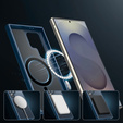 Etui do Samsung Galaxy S25 Ultra, do MagSafe, ERBORD Matt Case, niebieskie + Szkło na ekran