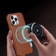 Etui do iPhone 14 Pro Max, Dux Ducis Max Naples, brązowe
