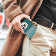 Etui do iPhone 14 Pro, Frame Kickstand, do MagSafe, Moon Green