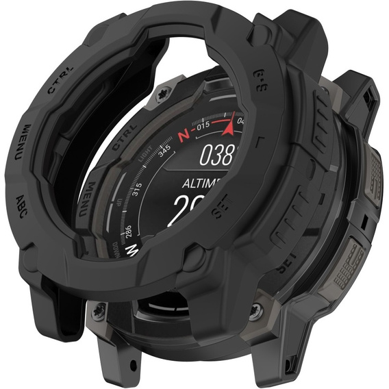 Osłona ochronna do Garmin Instinct 3 Solar / Instinct 3 AMOLED 45mm – czarna