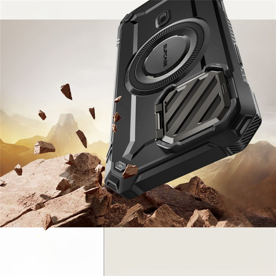 Etui Supcase do iPhone 16, Unicorn Beetle XT, Czarne
