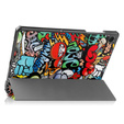 Etui do Samsung Galaxy Tab A9+, Smartcase, graffiti