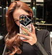 Etui Fashion do Oppo Reno8 T, różowe