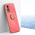 Etui do Xiaomi Redmi Note 11 / 11S, Electro Ring, czerwone