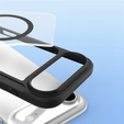 Etui Dux Ducis do iPhone 17 Air, Skin X Pro,  z klapką, do MagSafe, czarne