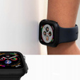 Etui SPIGEN do Apple Watch 4/5/6/SE 44MM, Thin Fit, Czarne