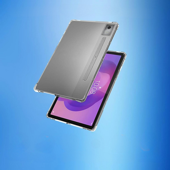 Etui do Lenovo Idea Tab Pro 12.7", Silikonowe, przezroczyste