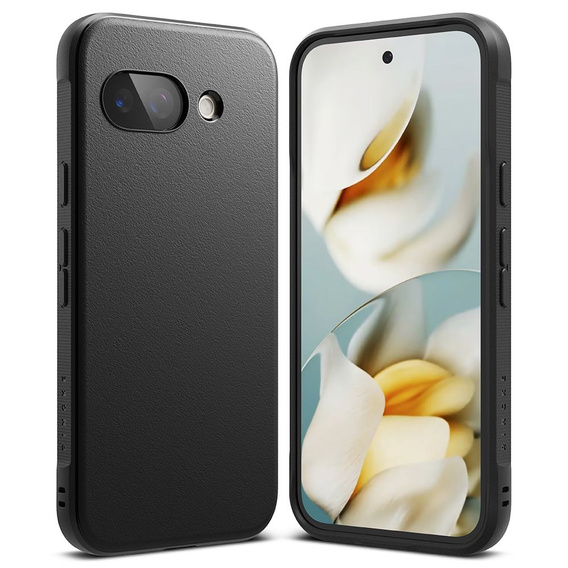 Etui Ringke do Google Pixel 9A, Onyx, Czarne + Szkło Hartowane 9H