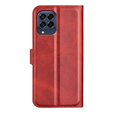 Etui Wallet do Samsung Galaxy M53 5G, Protective Cover, Red