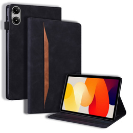 Etui z klapką i kieszeniami na karty do Xiaomi Redmi Pad 2 - Czarne
