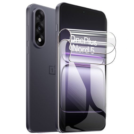 2x Folia Hydrożelowa ERBORD do OnePlus Nord 5 5G – niewidoczna, ale skuteczna tarcza