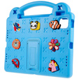 Etui do iPad Air 11" 2025/2024 (7/6 gen.), Cute Patterns, z podstawką, niebieskie