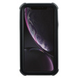 Etui pancerne do iPhone XR, Dexnor Full Body, czarne
