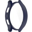 2w1 Etui + Szkło Hartowane  do Samsung Galaxy Watch 6 40mm, Granatowe