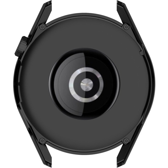 2w1 Etui + Szkło hartowane do Huawei Watch GT 3 46mm, Czarne
