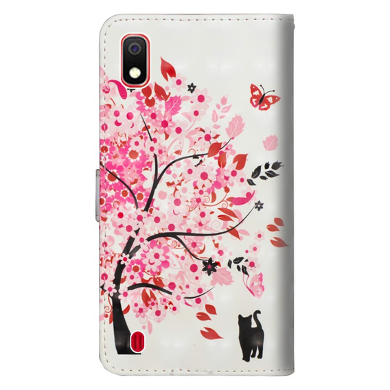 Etui z klapką do Samsung Galaxy A10, Wallet, Cat & Tree