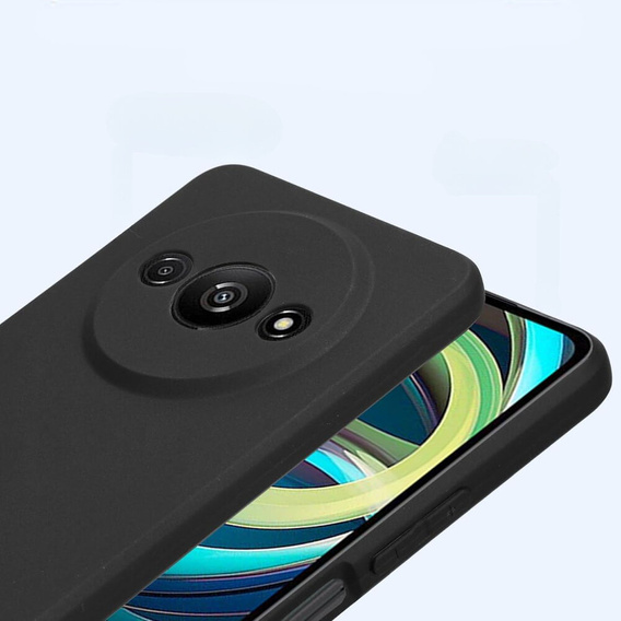 Etui cienkie do Xiaomi Redmi A3, Slim, czarne