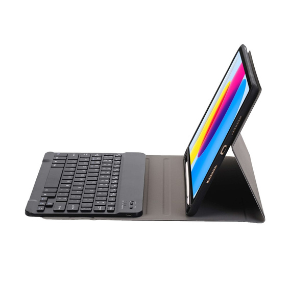 Etui z klawiaturą do iPad 11" 2025 A16 (11 gen.) / iPad 10.9" 2022 (10 gen.), Pen Slot, czarne