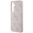 Etui Guess HC MagSafe PU 4G Ring Classic Logo do Samsung Galaxy S24