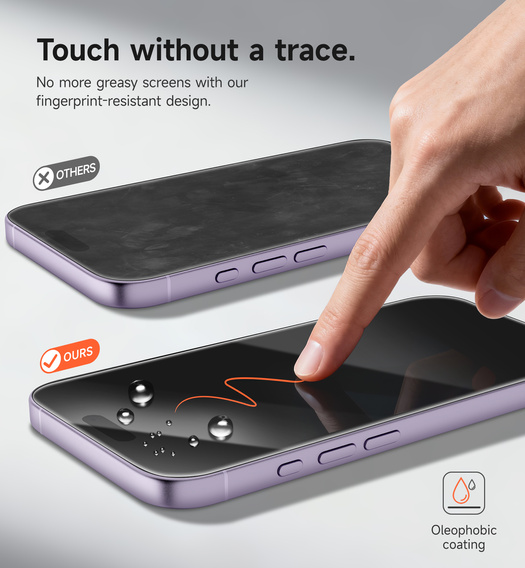 2x Szkło hartowane SURITCH do iPhone 17 / 16 Pro