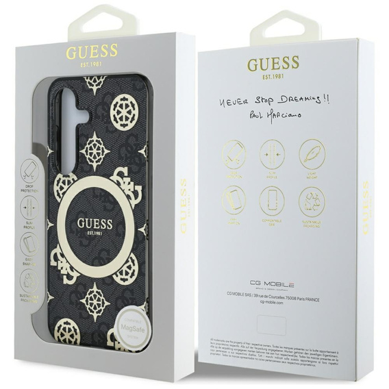 Etui GUESS Magnetic IML Peony do Samsung Galaxy S25