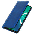 Etui do Xiaomi Poco X3 NFC / Poco X3 PRO, Wallet Litchi Leather, niebieskie