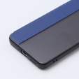 Etui z klapką do Xiaomi Poco F6 Pro, Side View, niebieskie