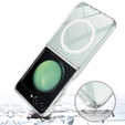 Etui do Samsung Galaxy Z Flip7 FE / Z Flip6, Fusion Hybrid, do MagSafe, przezroczyste