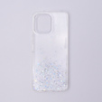 Etui do Xiaomi Redmi 12, Glittery, przezroczyste