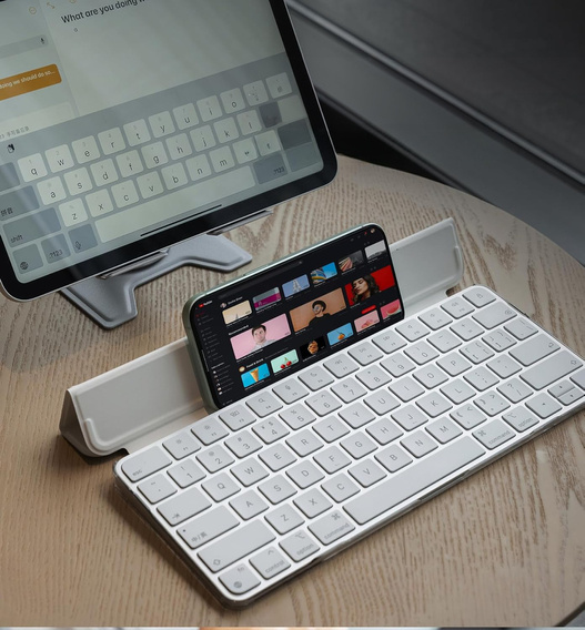 Etui ochronne Dexnor z magnetycznym zamknięciem i uchwytem na telefon do Apple Magic Keyboard z Touch ID / Lock Key 2021–2024