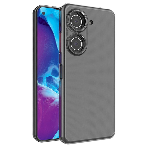 Etui cienkie do Asus Zenfone 9 5G / 10 5G, Slim, przezroczyste