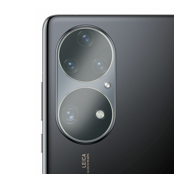 2x Szkło hartowane na aparat ERBORD do Huawei P50 Pro, przezroczyste