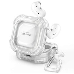 Etui Dexnor na Słuchawki Galaxy Buds 2 / 2 Pro / Pro / Live, Przezroczyste