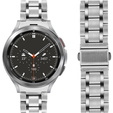 Pasek Bransoleta do Samsung Galaxy Watch 4/5/6 40/42/43/44/45/46/47mm, Srebrna