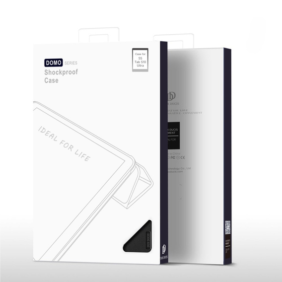 Etui do Samsung Galaxy Tab S10 Ultra, Dux Ducis Domo, czarne