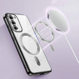 Etui do Samsung Galaxy S23 Plus, Electro MagSafe, czarne + Szkło na ekran