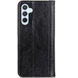 Etui do Samsung Galaxy S24+ Plus / S25+ Plus, Wallet Litchi Leather, czarne