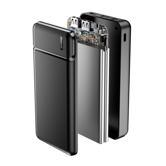 Power Bank Maxlife MXPB-01 20000 mAh - czarny