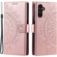 Etui z klapką do Samsung Galaxy A05s 4G, Mandala, różowe
