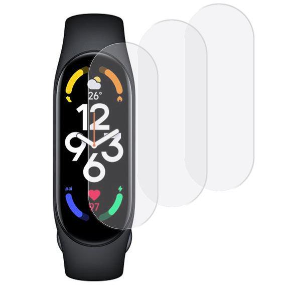 3x Folia Hydrożelowa ERBORD do Xiaomi Mi Band 6