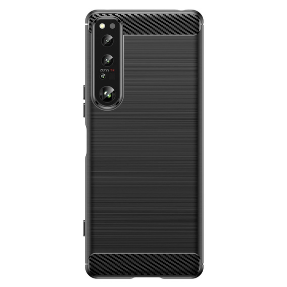 Etui do Sony Xperia 1 IV, Karbon, czarne