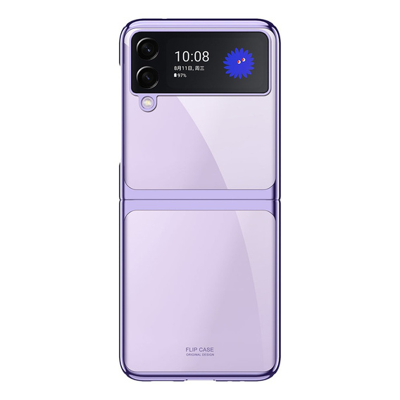 Etui PC Frame do Samsung Galaxy Z Flip3 5G , Purple
