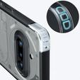 Etui do Nothing Phone 3A, Fusion Hybrid, przezroczyste / czarne