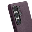 Etui MELKCO do Samsung Galaxy S25 Ultra, skórzane, fioletowe