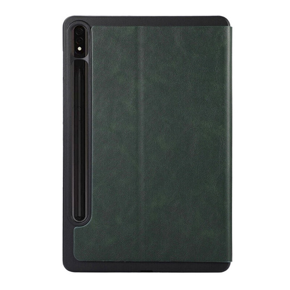 Etui do Samsung Galaxy Tab S9 FE+ Plus, Smartcase z miejscem na rysik, zielone